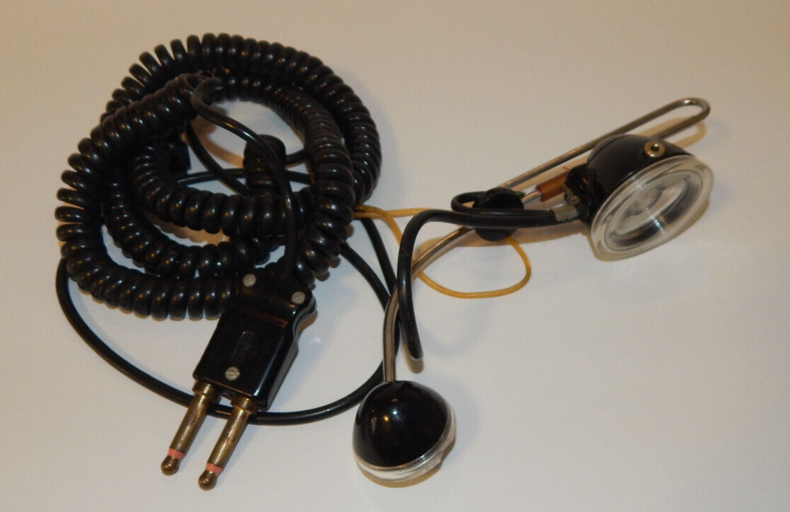 Antique Bell System Western Electric Telephone Switchboard Operator Headset