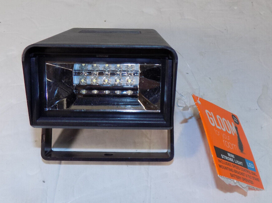 Gloom Your Room Mini Strobe Light LED New