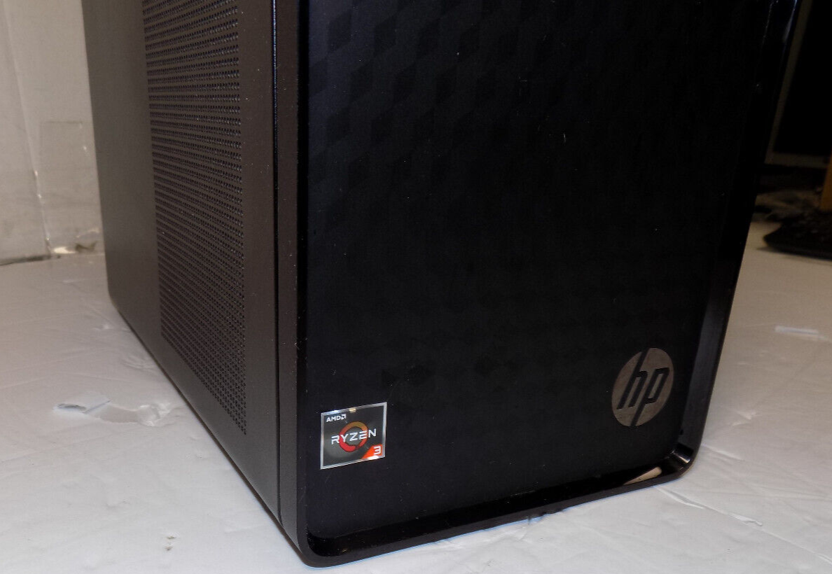 HP DESKTOP PC M01-F0033w RYZEN 3 3200G 6GB RAM 512GB SSD WINDOWS 11