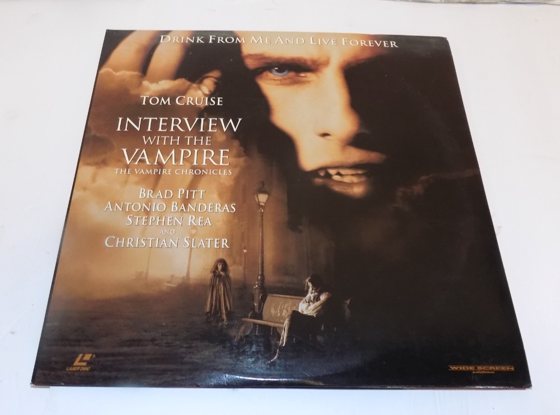 Interview With The Vampire The Vampire Chronicles Widescreen Laserdisc LD