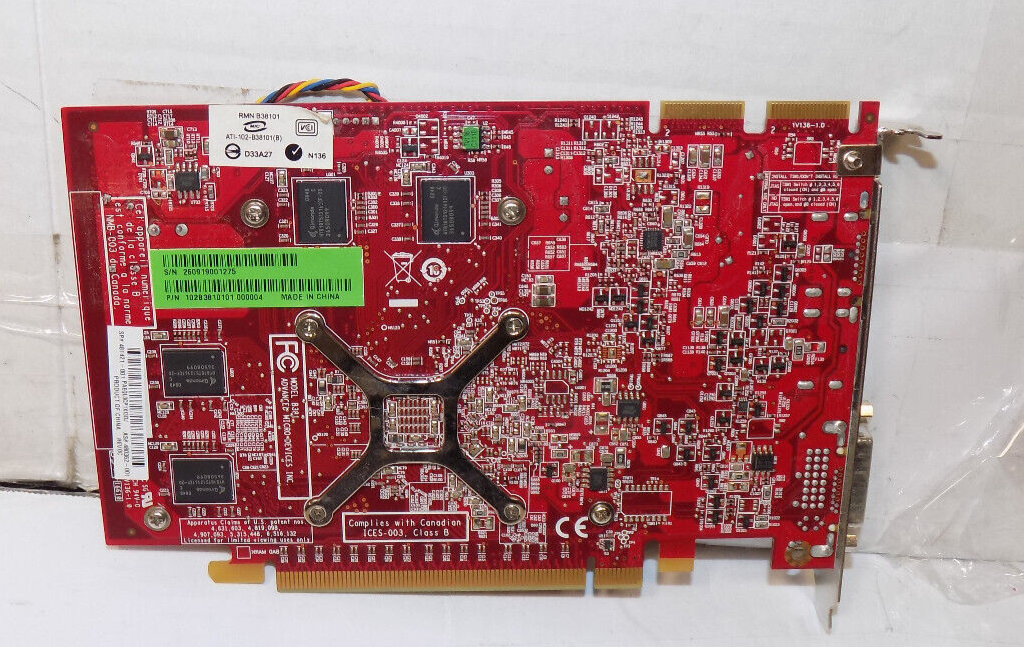 ATI Radeon HD Graphics Card ATI-102-B38101(B) D33A27