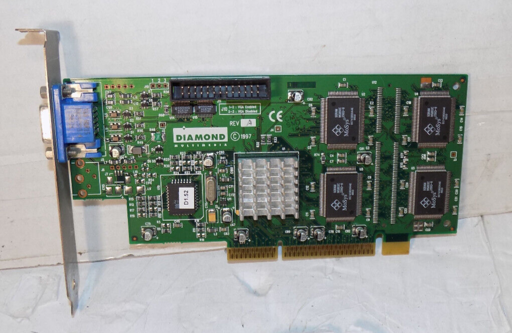 Dell Diamond VGA Video Card 23130029-403 8MB AGP 8138C