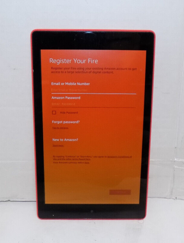Amazon Fire HD8 7th Generation 16GB 8in Display SX0340T Wi-Fi Android Tablet