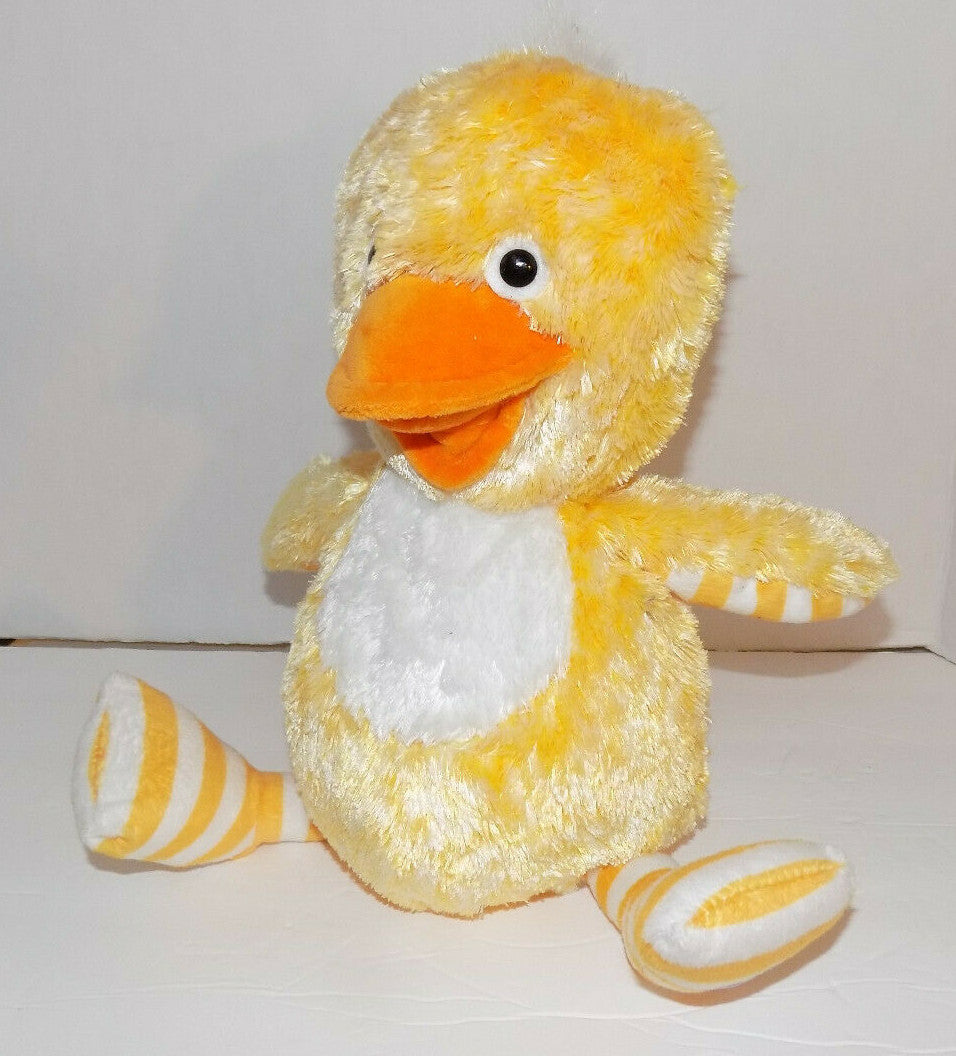 Hallmark Totally Ticklish Duck Animated Plush Hippity Hoppity Flaps Wings 10.5"