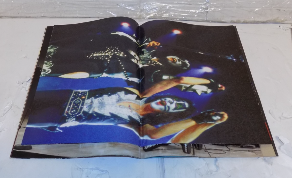 The Official Kiss Farewell Photo Album Metal Edge Winter 2000