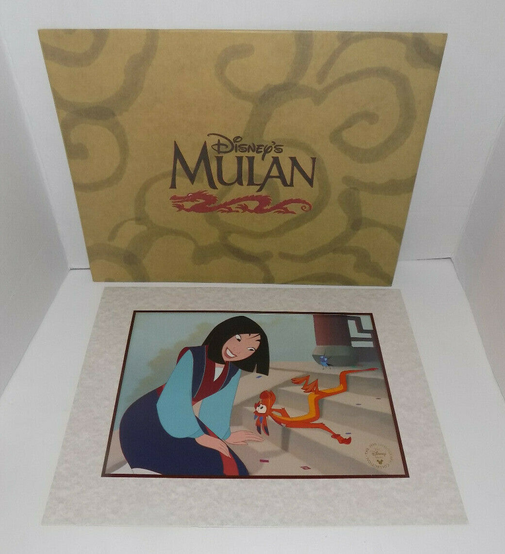 Disney's Mulan Commemorative Lithograph 1999 Collection
