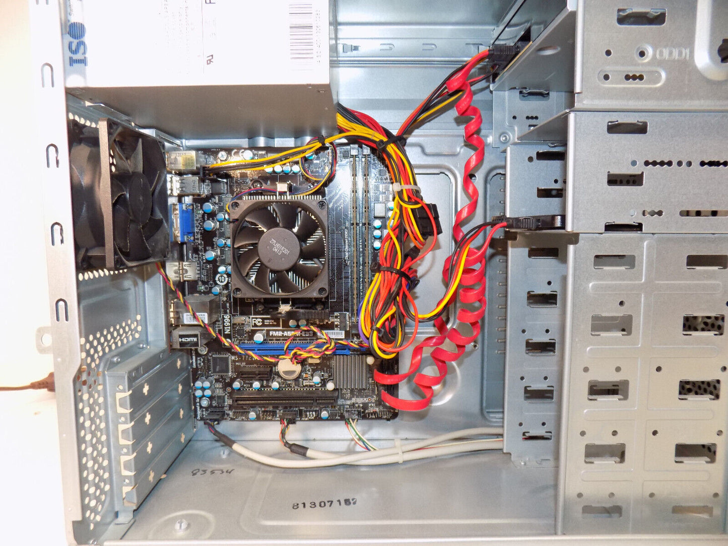 Custom Desktop PC AMD A4-4000 3.00GHz 8GB RAM New 512 SSD Hard Drive Win 10