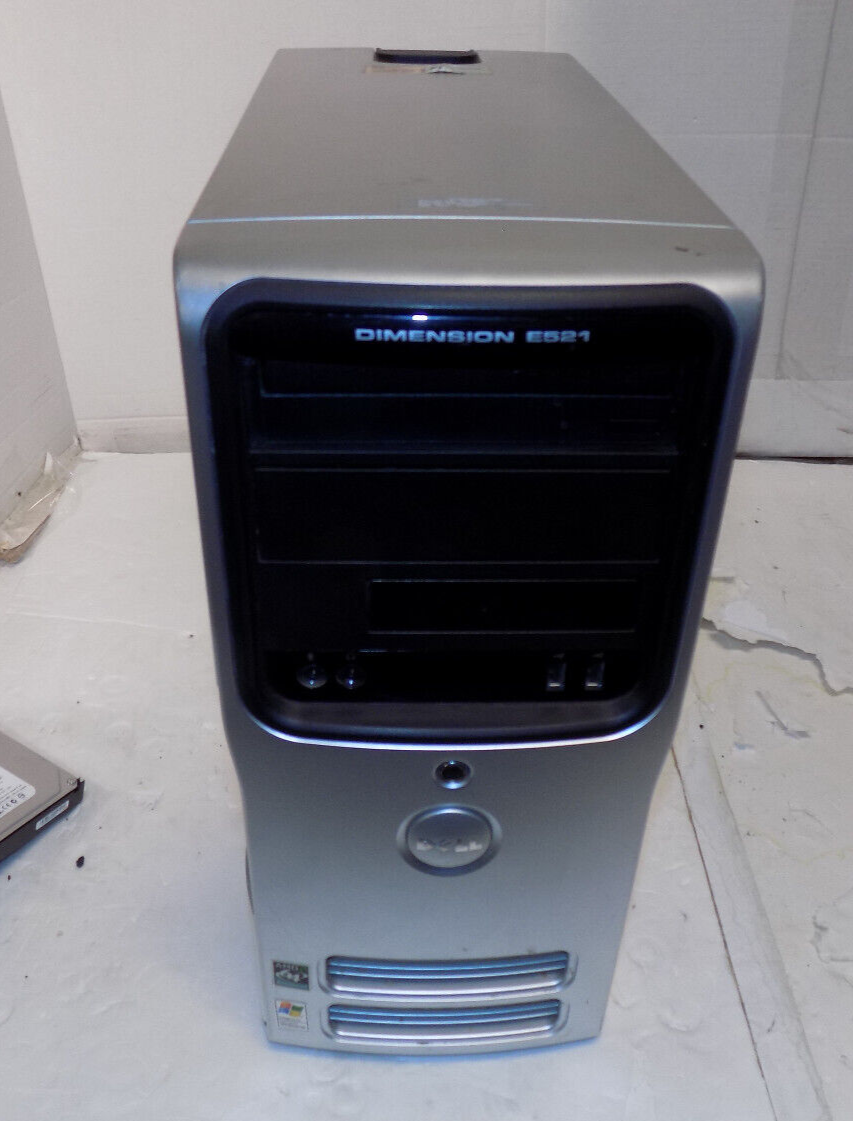 Dell Dimension E521 Desktop Computer AMD Athlon 64 x2 4GB Ram No Hard Drive
