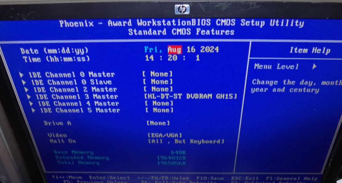 eMachines W3502 Intel Celeron D 352 2GB Ram No Hard Drive