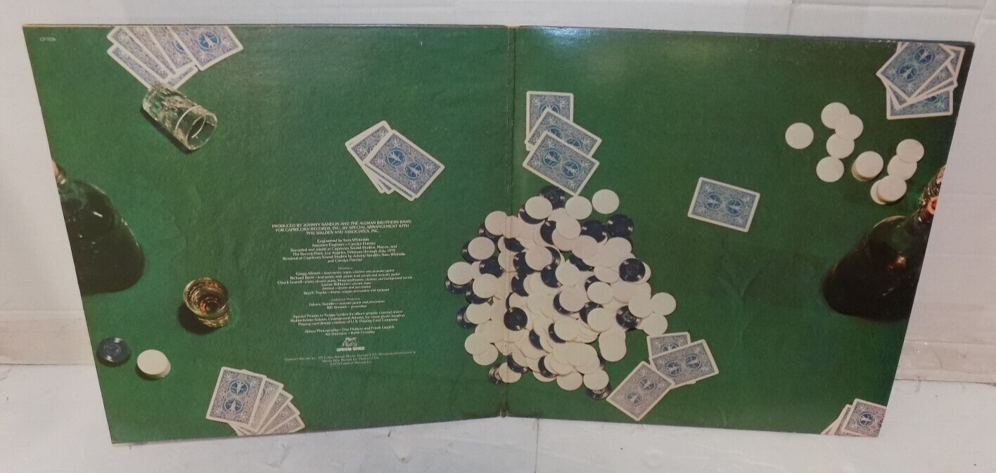 The Allman Brothers Win, Lose Or Draw LP 1975 Capricorn Records