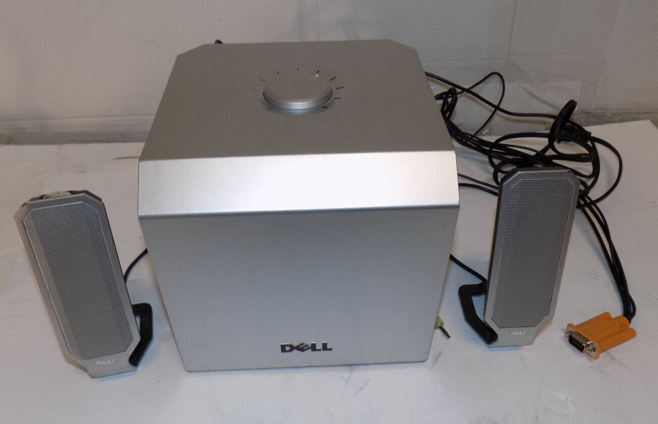 Dell Zylux Model A525 Multimedia Computer Speakers System with Subwoofer