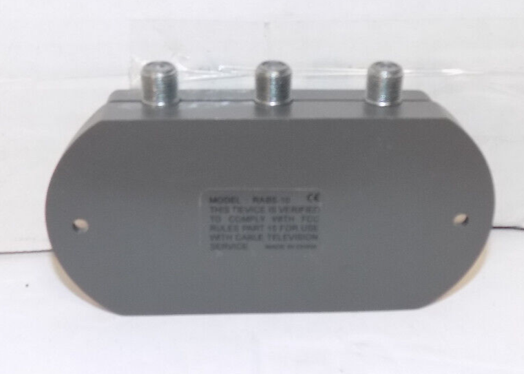 Regal Technologies RABS-10 Switch FOR TV A / B Switch Coax Cable Antenna