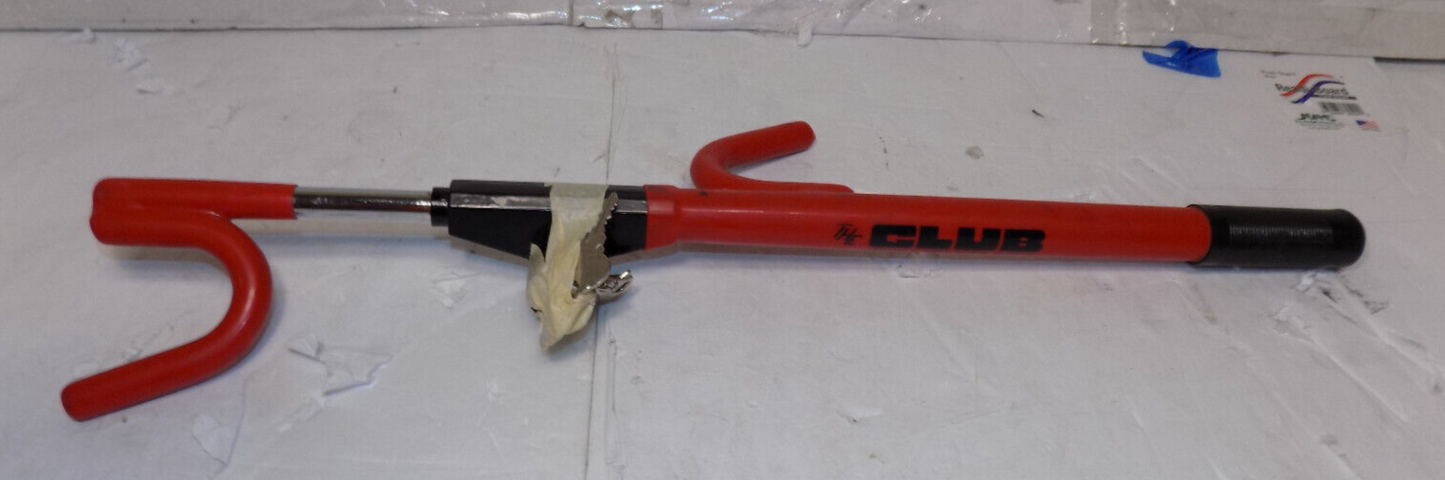 Genuine The Club Car Steering Wheel Lock Anti-Theft Bar Red