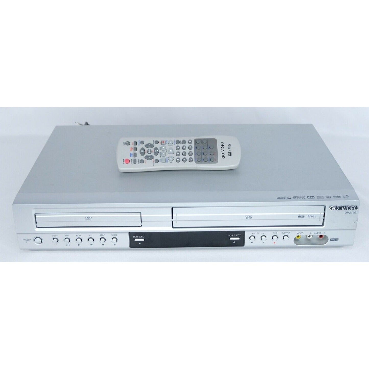 New in Box Go Video dv2140 DVD VCR Combo with Hdmi Adapter