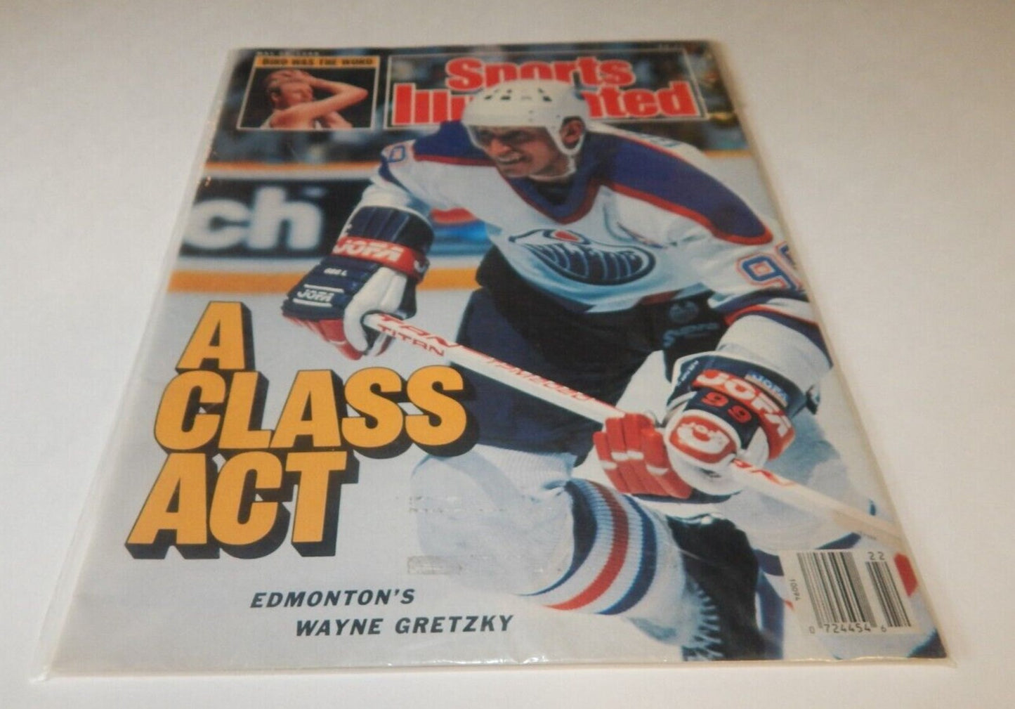 SPORTS ILLUSTRATED MAY 30 1988 Wayne Gretzky Edmonton Oilers A Class Act Cover