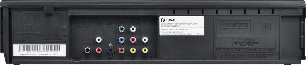 New Funai DV220FX4 DVD VCR Combo Dvd Player Vhs Player