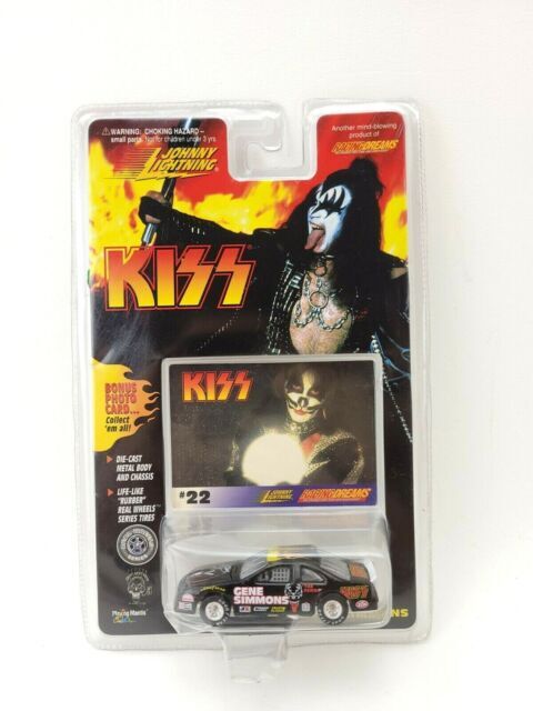 Johnny Lightning KISS Gene Simmons #22 Peter's Bright Idea Diecast Car 1/64 New