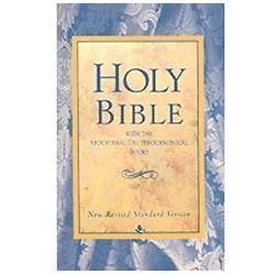 Holy Bible With The Apocryphal/Deuterocanonical Books New RSV 1989
