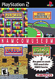 PS2 Game Namco Museum Greatest Hits Playstation 2 Complete With Manual Good