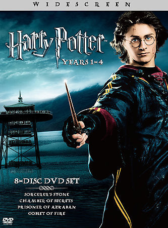 Harry Potter Years 1-4 DVD 2006 8-Disc Set Wide Screen Sealed