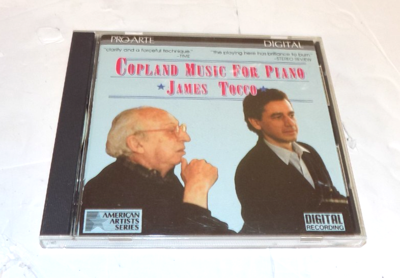Copland Music For Piano James Tocco Piano CD CDD 183