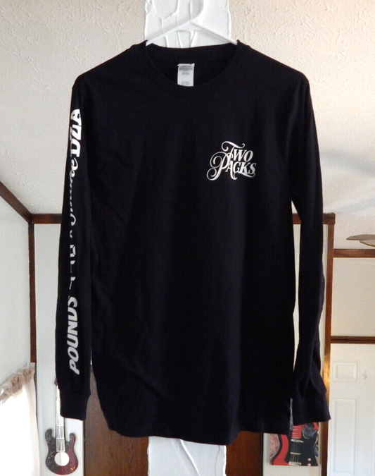 Two Packs Pounds 448 X Smoke DZA Long Sleeve Shirt Size Small Gildan Hammer