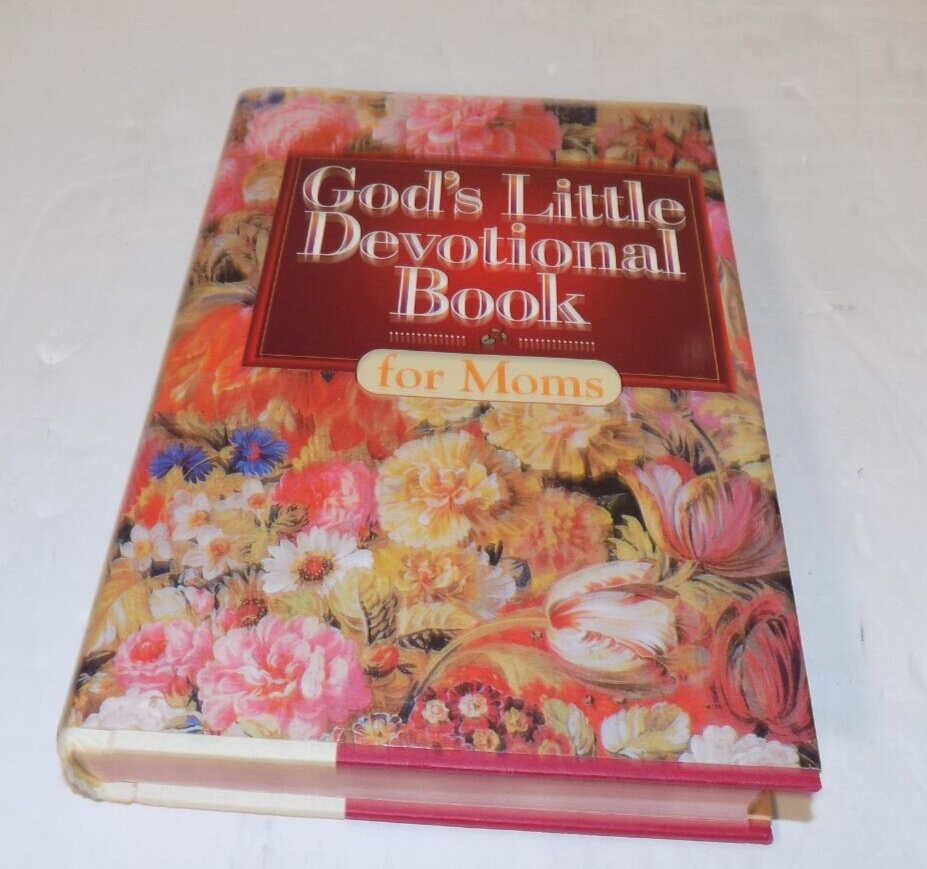 God's Little Devotional Book for Moms 1995 Hardcover with Dust Jacket