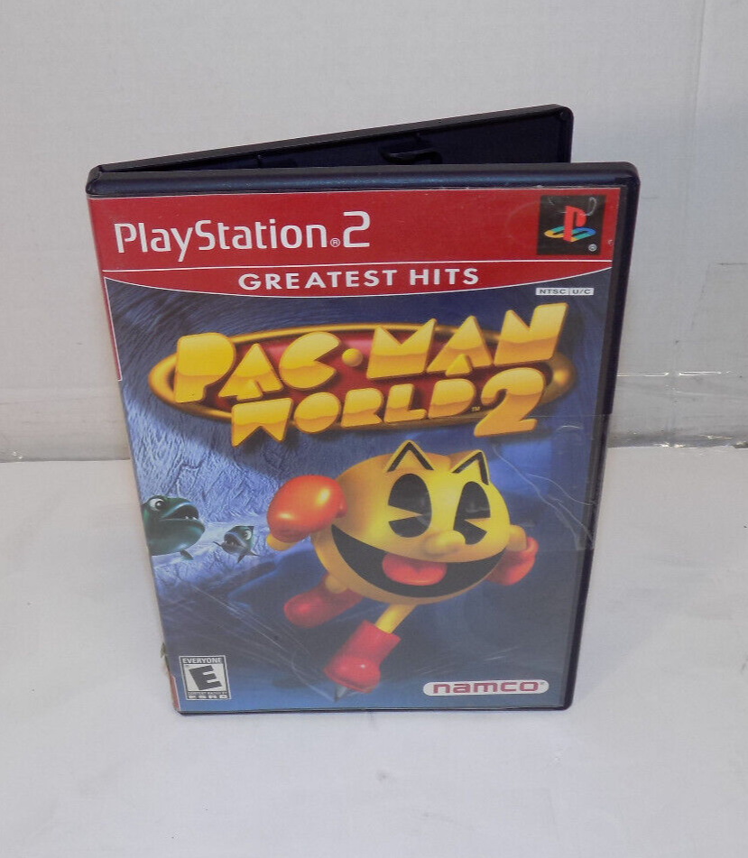 PS2 Pac Man World 2 GAME Sony PlayStation 2 PS2 Includes Manual