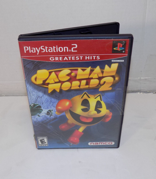 PS2 Pac Man World 2 GAME Sony PlayStation 2 PS2 Includes Manual