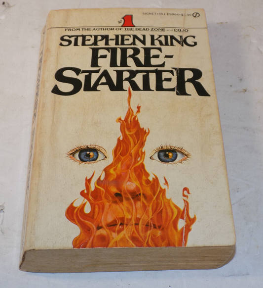 Stephen King FIRE-STARTER Paperback First Signet Printing Edition 1981