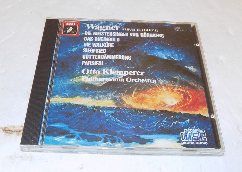 Richard Wagner Album II Otto Klemperer Philharmonia Orchestra CD 1985 Comp