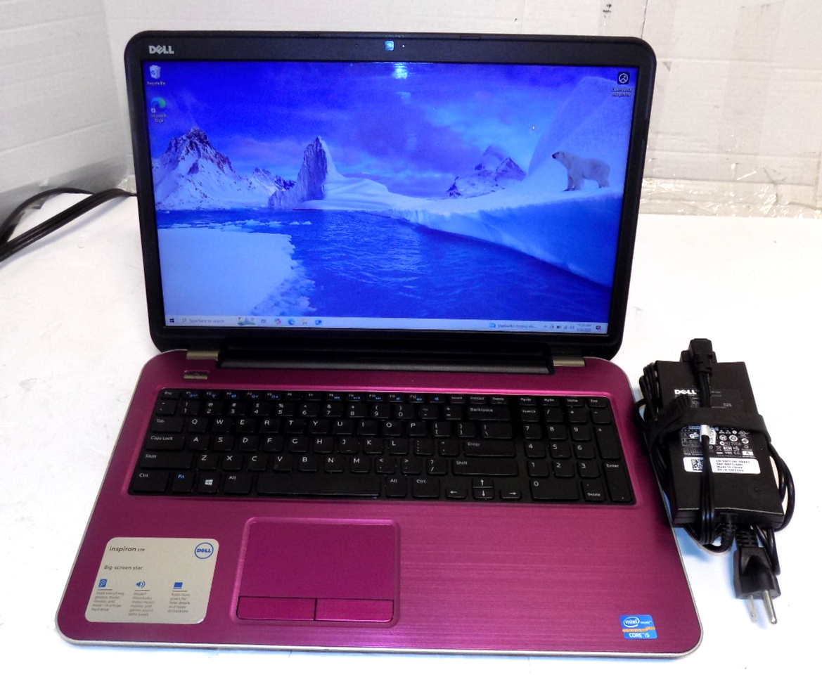 Dell Inspiron 5721 A05 17 Inch Laptop i5-3337U 1.80Ghz 8GB RAM 1 TB HDD Win 10