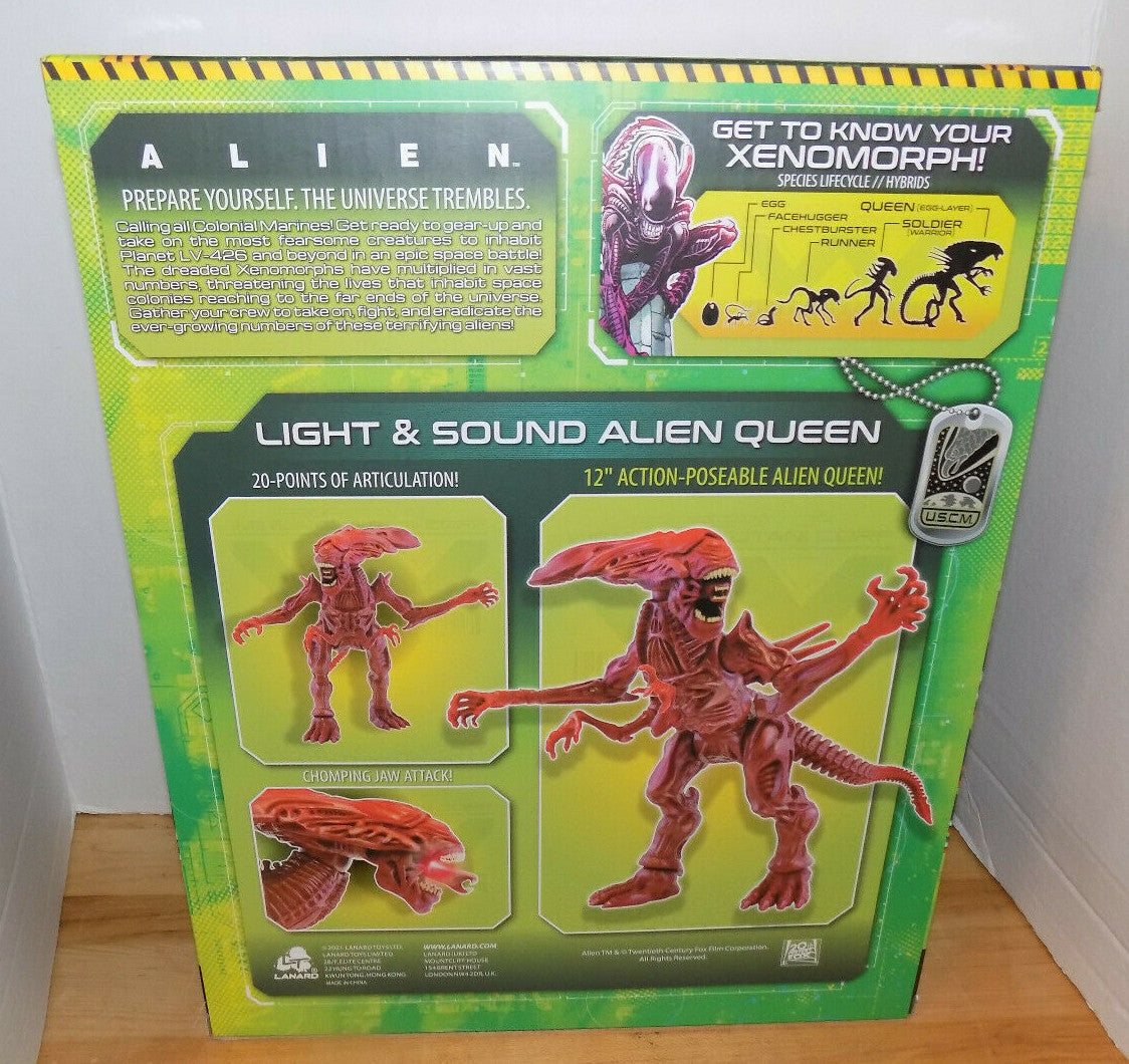 Lanard Toys Alien Collection Deluxe Alien Queen Poseable Action Creature 12" New