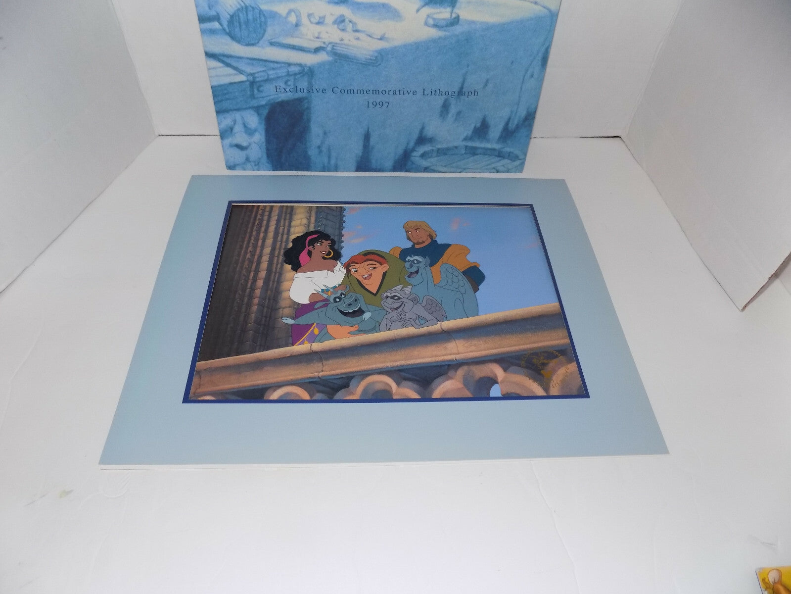 Disney's The Hunchback Of Notre Dame Exclusive Commemorative Lithograph 1997