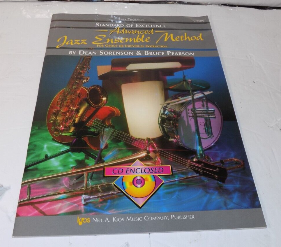Standard of Excellence Advanced Jazz Ensemble Method 2nd Trumpet W35TP Book