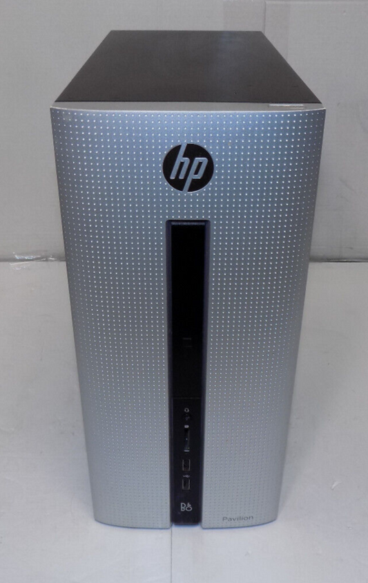 HP Pavilion Desktop Computer 550-A114 AMD A8-6410 2GHz 8GB RAM 512GB SSD Win 10