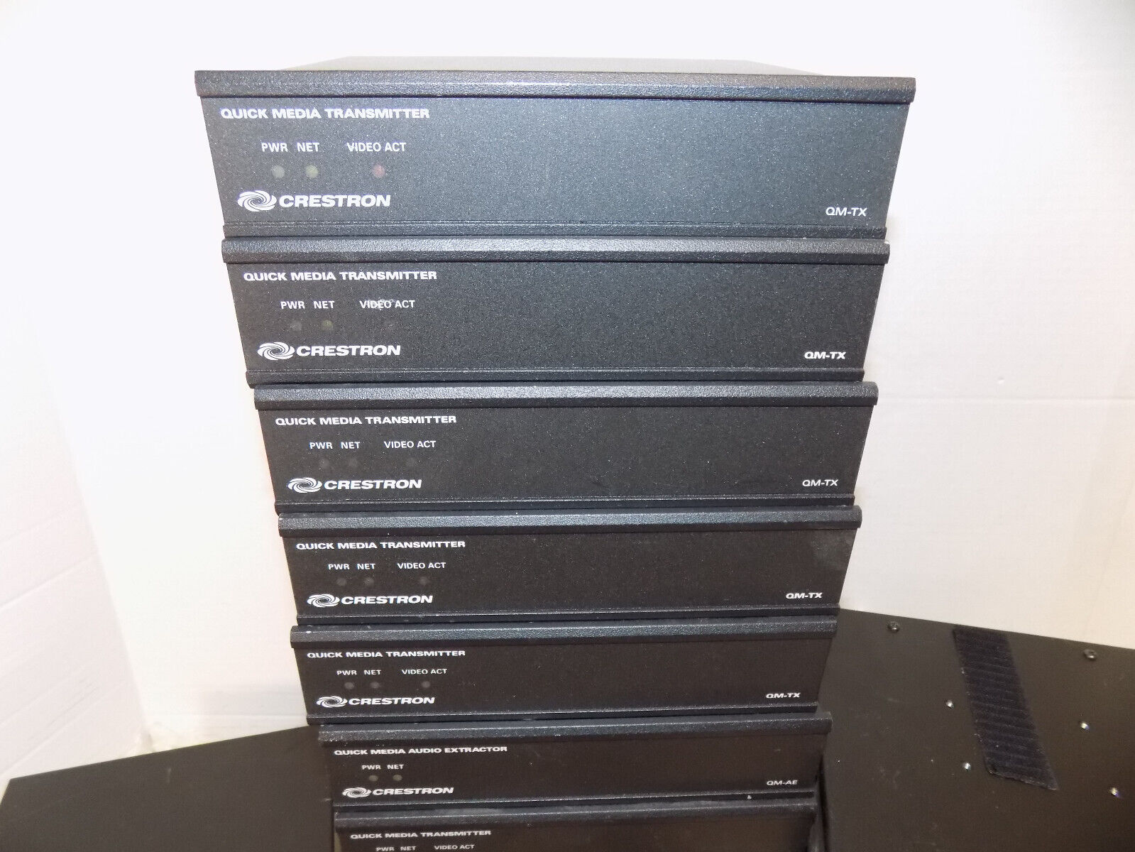 Lot Of Crestron Equipment (3) ST-COM RS-232/422 (6) Qm-RX (12) QM-AE and More