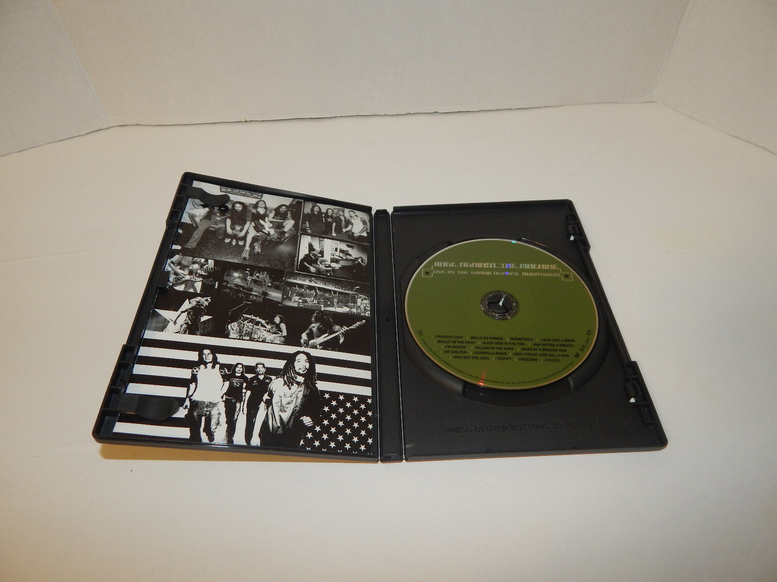 Rage Against The Machine Live at The Grand Olympic Auditorium DVD 2003