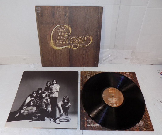Chicago V Vinyl LP Record Columbia Records 1972 KC 31102 1972 VG+ with Poster