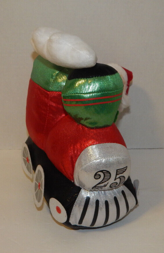 Gemmy Animated Musical Santa Express Train Christmas Moves to "The Loco-motion"