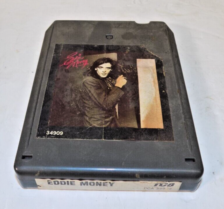 Eddie Money Self-Titled 8 Track Cartridge 1977 PCA 34909 CBS