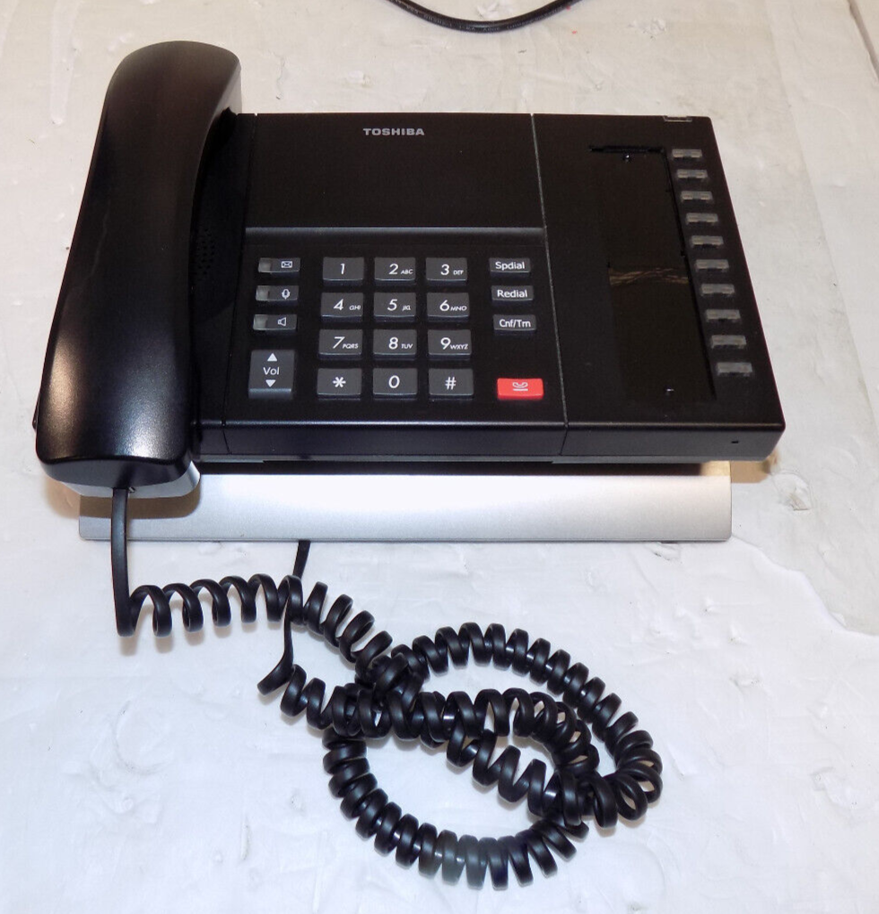 Toshiba DP5018-S Business Office 10 Line Non-Display Desktop or Wall Mount Phone