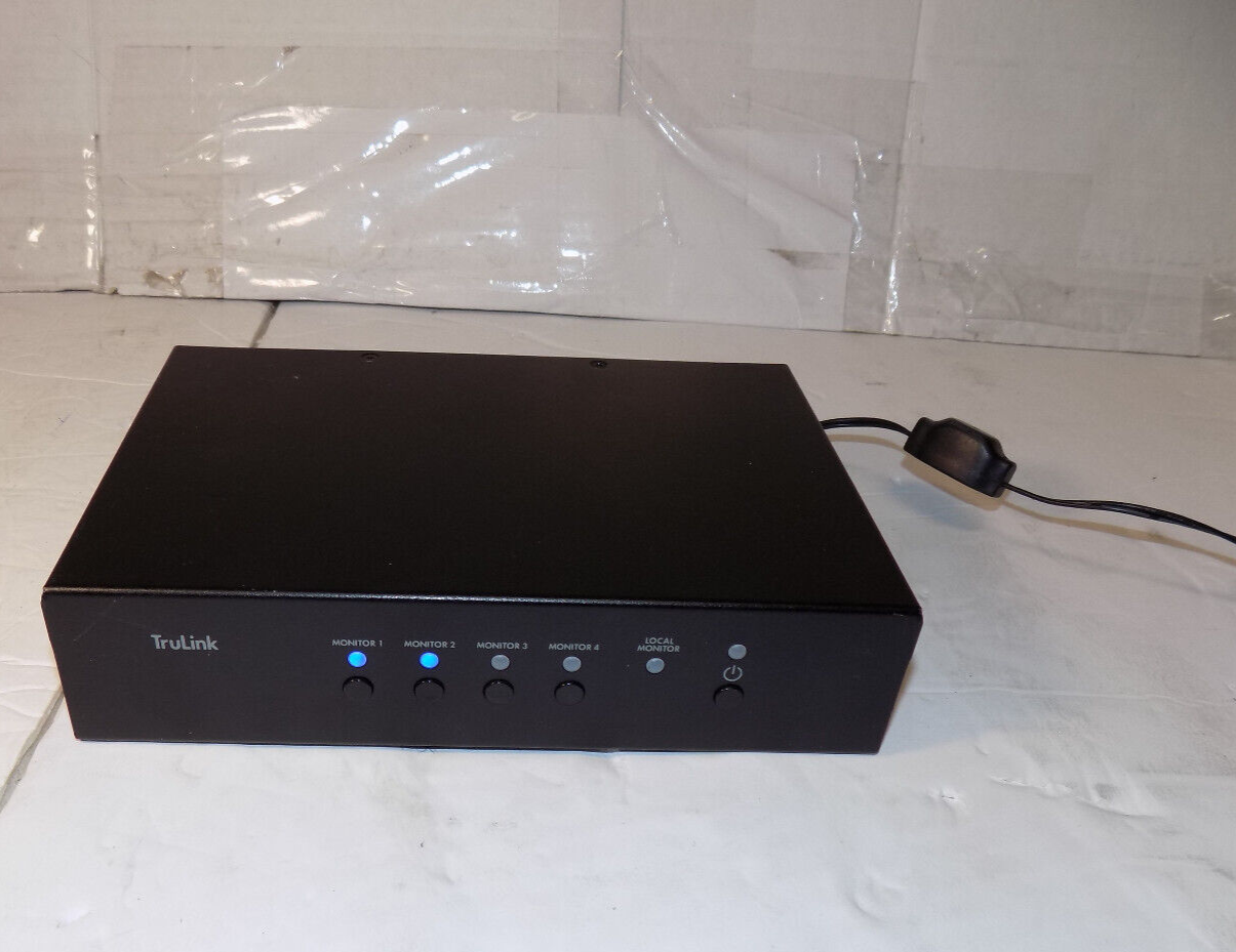 C2G (Cables To Go)  29275 TRULINK 4-PORT OVER CAT5 BOX