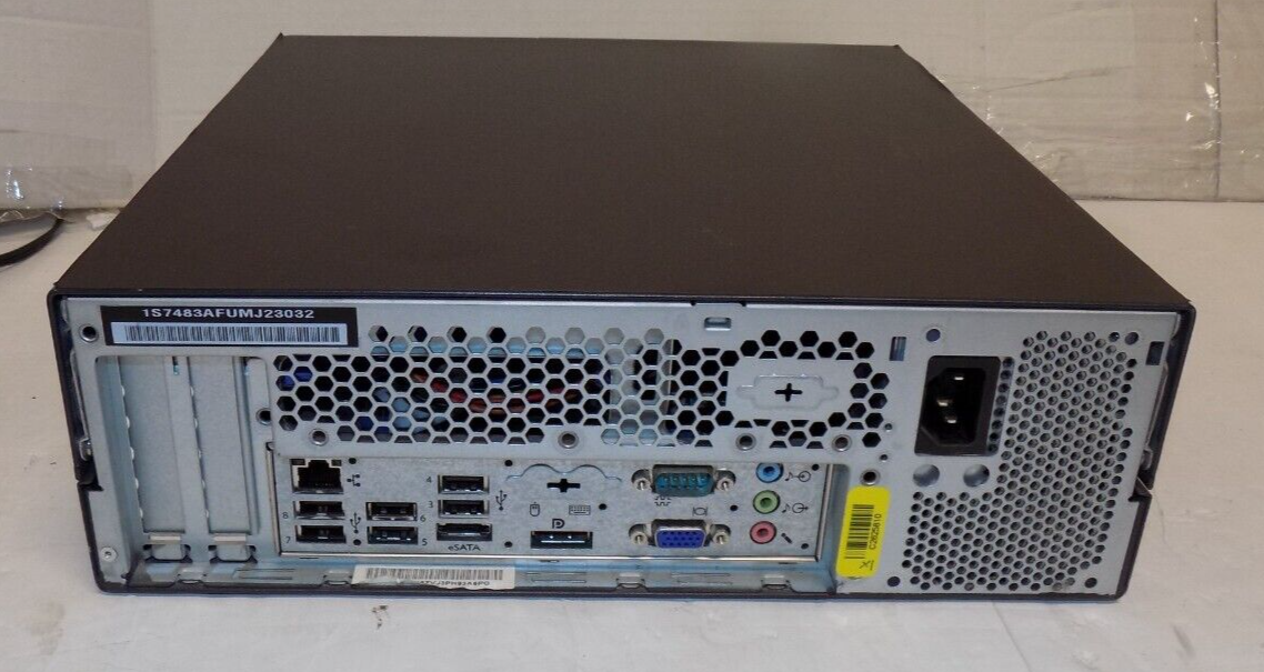 Lenovo Desktop ThinkCentre M58p Intel Core Duo 3.00GHz 512GB SSD 4GB Ram Win 10