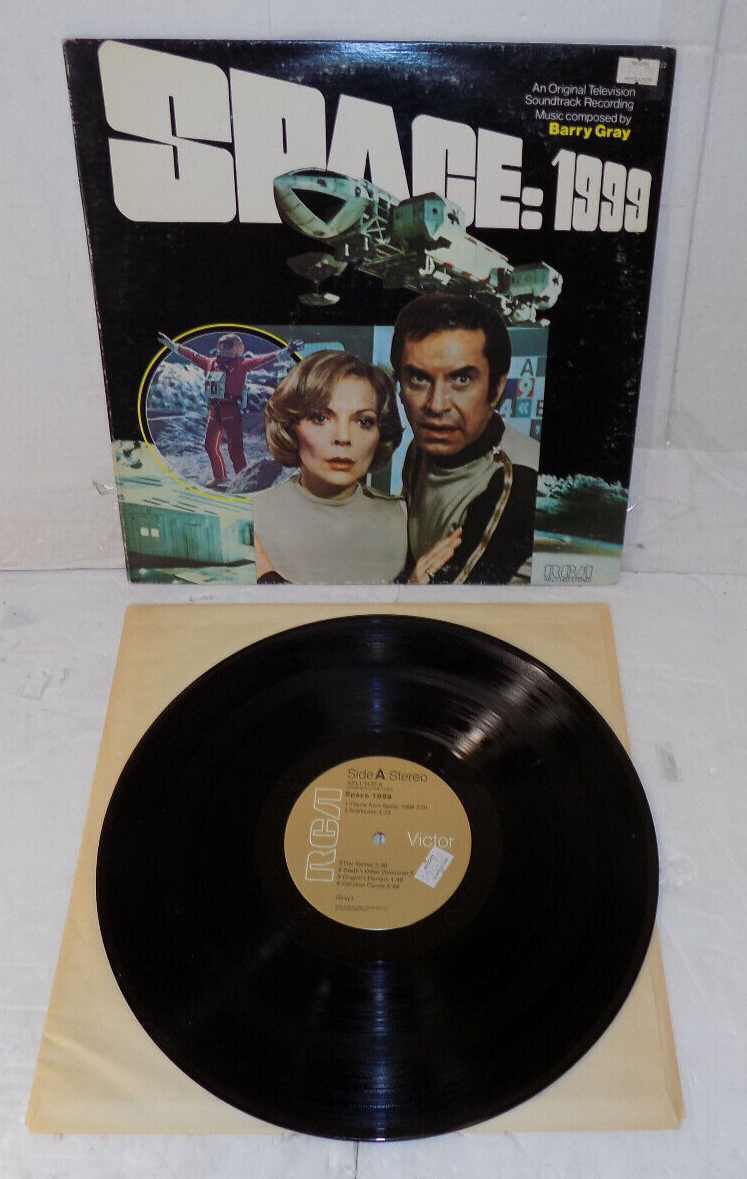 Space: 1999 Original TV Soundtrack Vinyl LP 1976 RCA DEMO VG+