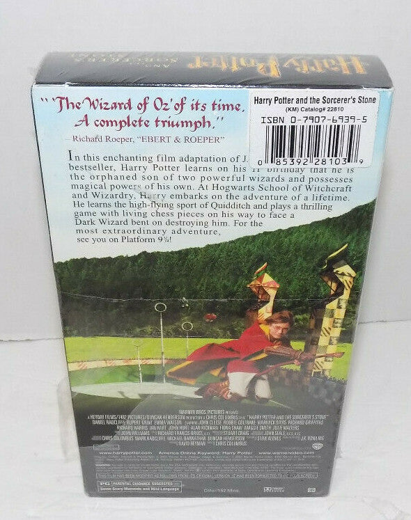 Harry Potter And The Sorcerer’s Stone VHS Extra Footage New Sealed 
