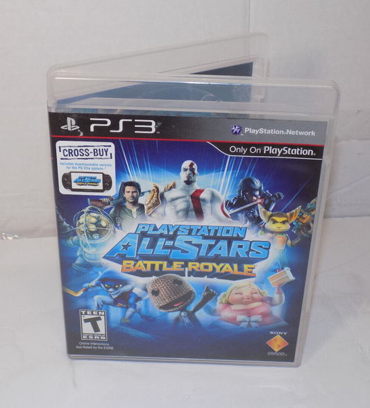 Playstation 3 (PS3) All Star Battle Royale, Excellent, No manual