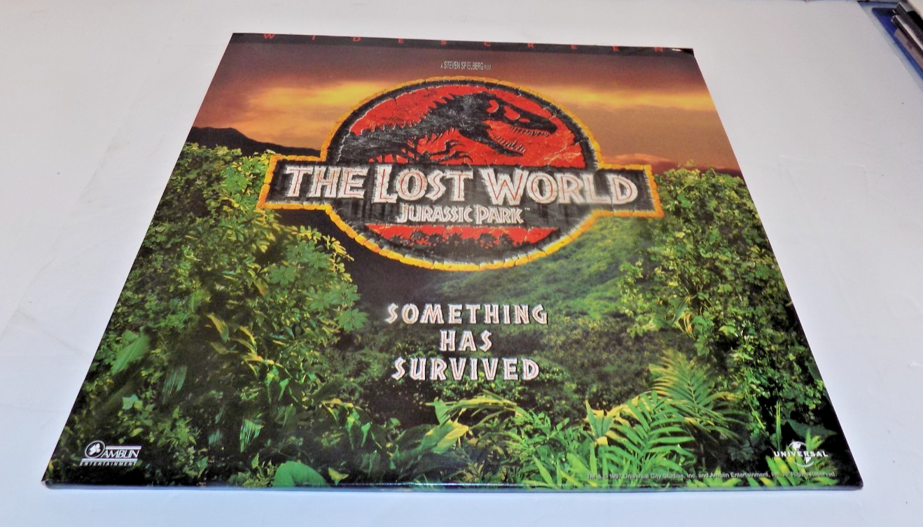 The Lost World Jurassic Park Laserdisc Widescreen Edition 1997