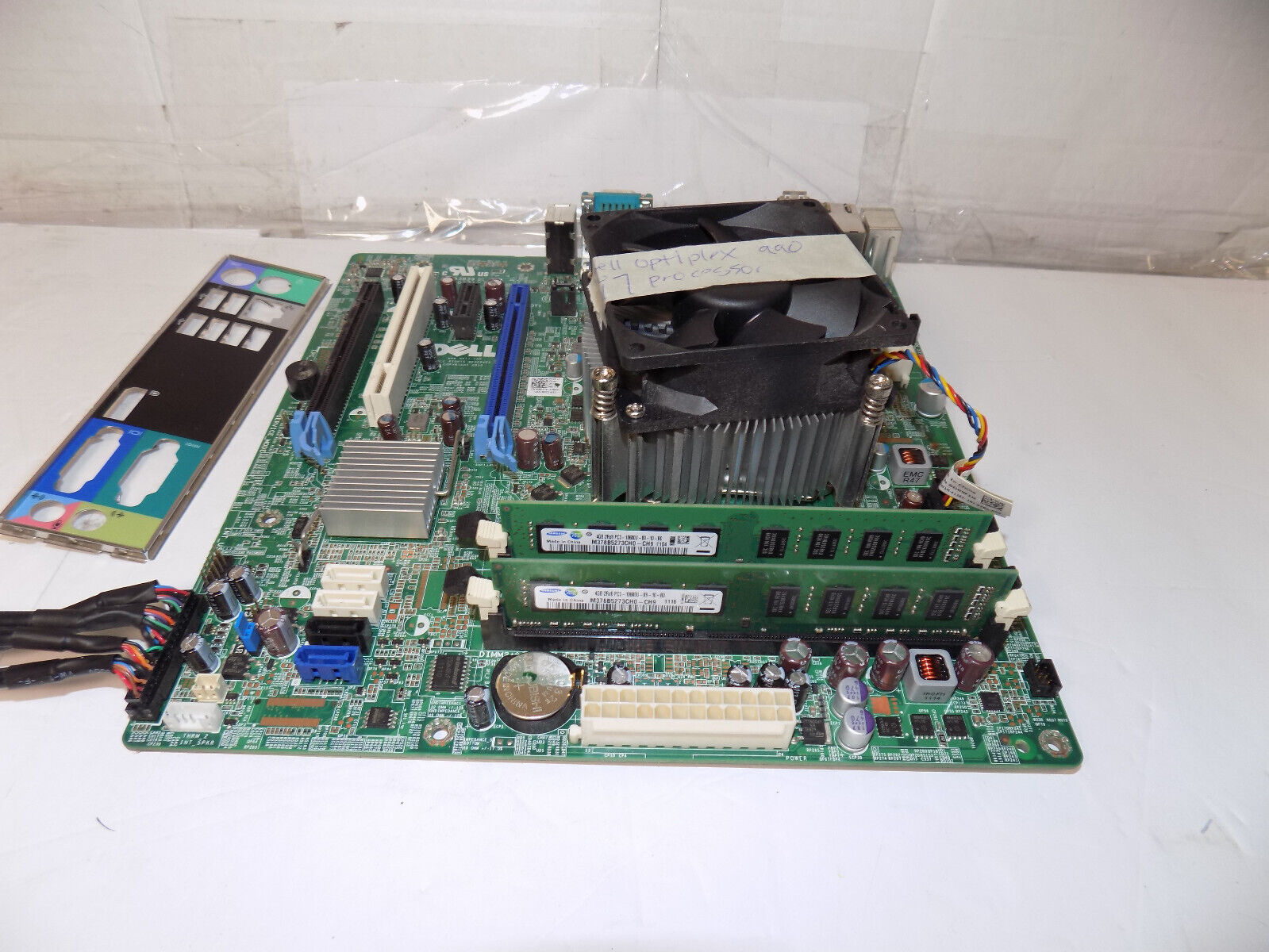 Dell 06d7tr System Board w/ i7 8GB Ram For Optiplex 990 Sff Desktop Pc