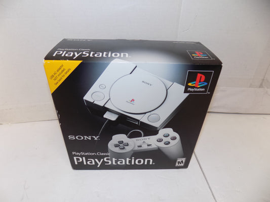 New Sony PlayStation Classic Console SCPH-1000R / 3003868 20 preloaded Games